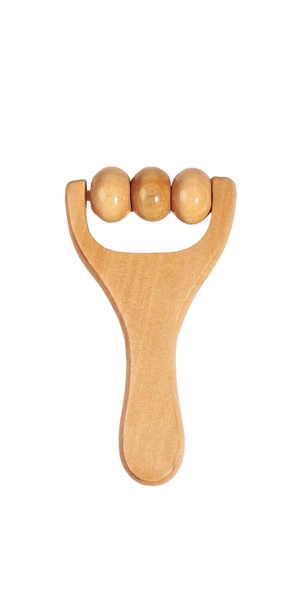 Body Massage Roller, 1 Piece Three Bead Roller