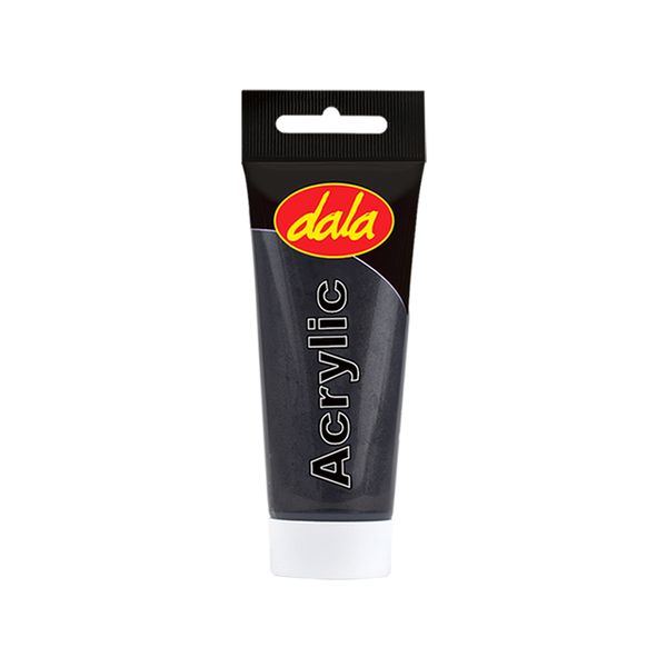 Dala Acrylic Pearlescent 75ml Black Tube