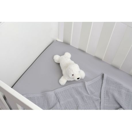 Silk cot clearance fitted sheet