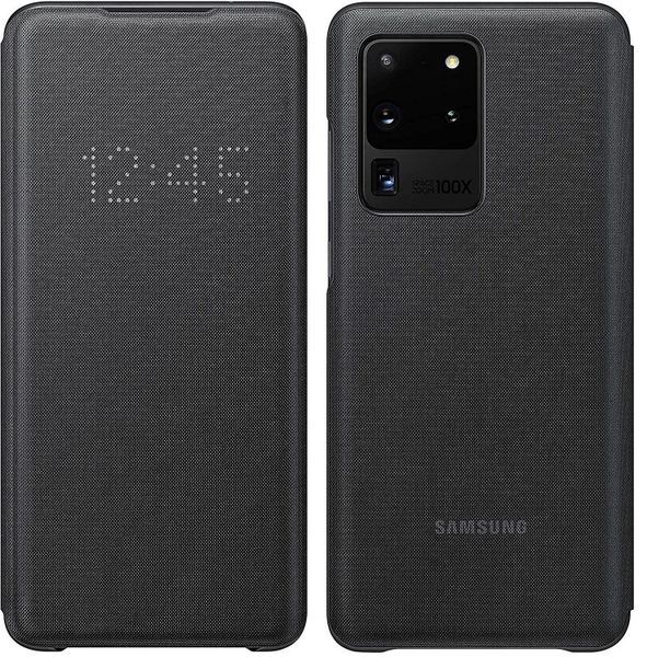 Samsung S20 ultra Smart LED View Cover - Black
