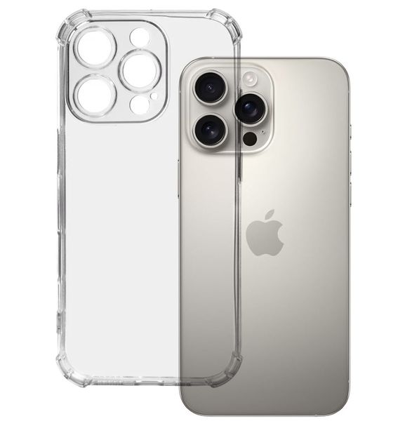 Clear Cover For i Phone 16 Pro Max TPU Protective Cover - Shockproof Cover