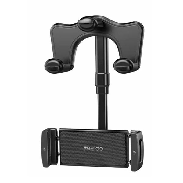 YESIDO - C196 - Rearview Car Mirror Bracket For Phones And Bracket - Black