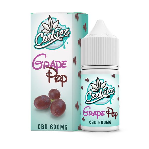Cookiez CBD Vape Juice 600mg Grape Pop (30ml)