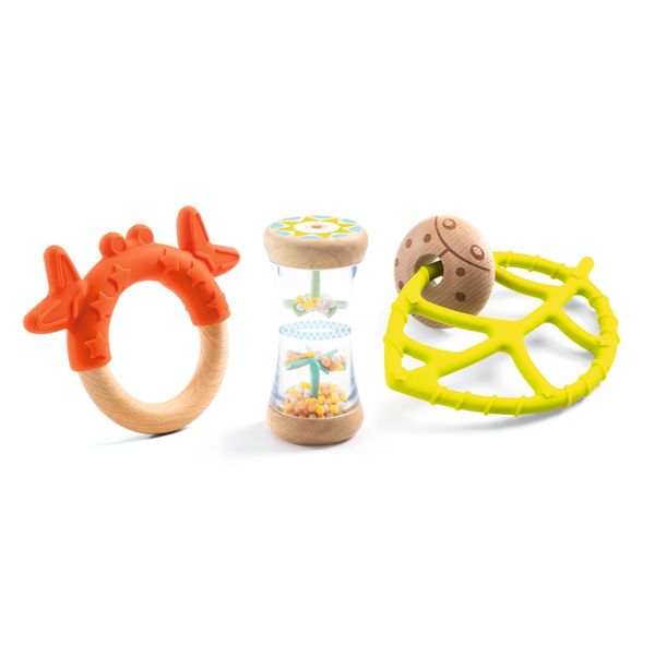 Djeco Teething Rings - BabySet