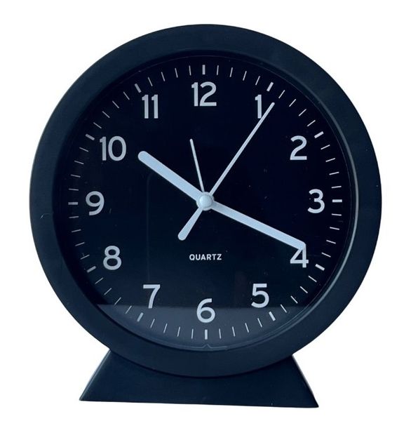 Quartz Alarm/Desk Clock with Stand