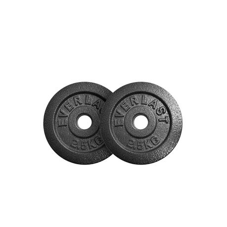 Everlast Pair of Cast Iron Weight Plates Shop Today. Get it