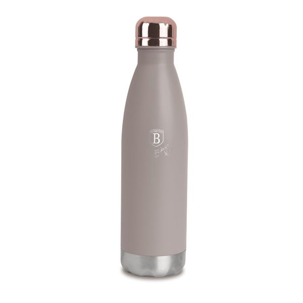 Berlinger Haus Vacuum Flask - Bottle Shape - 0.5L - Taupe