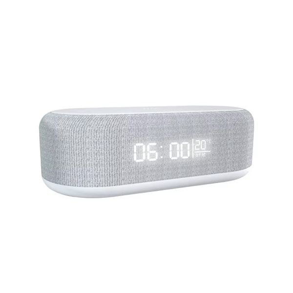 4-in-1 Digital Alarm Clock with Charging Station,15 W Wireless Fast Charger