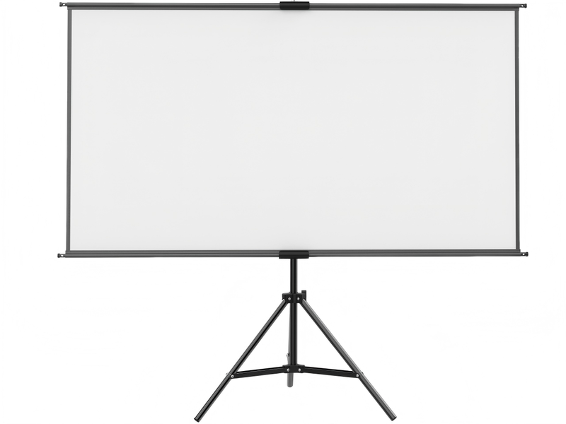 100 Inch 16:9 Ratio Portable Projector Screen with Tripod 4K