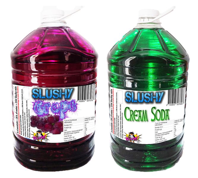 2X5Lt Slush Concentrate -Grape-Creamsoda image