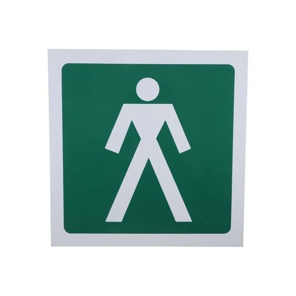 Plastic Gents Toilet Sign 290 x 290mm