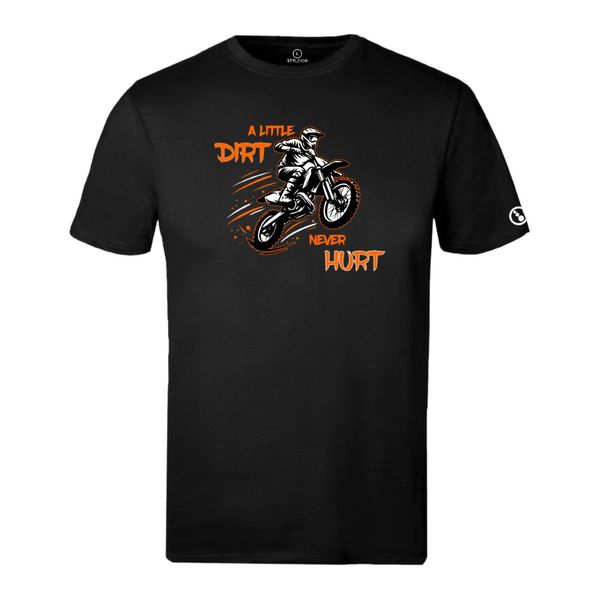 Biker T-Shirt - Mens - A Little Dirt