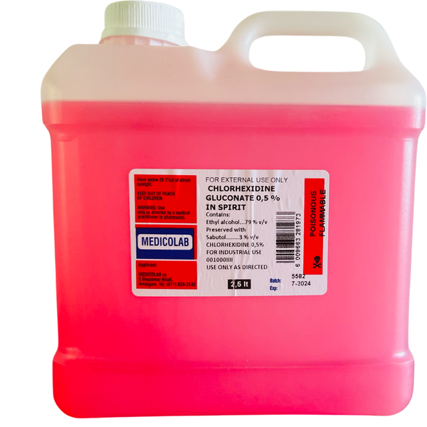 Chlorhexidine Gluconate 2.5L