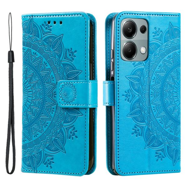 Cover Compatible with Xiaomi Redmi 14C - Stylish PU Leather Wallet Flip Case - Purple