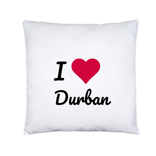 Scatter Pillow - I Love Durban Printed Pillow 30cm x 30cm