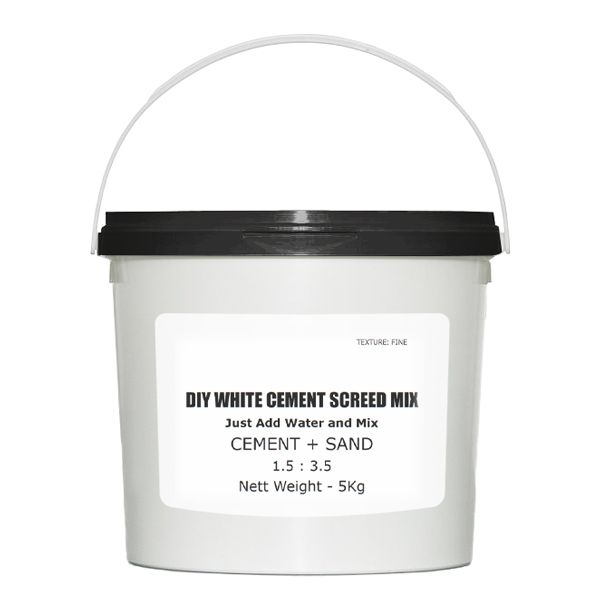 Pacifrica DIY White Cement Screed Mix