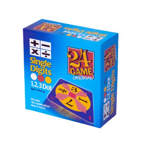 24 Game Single Digit 96 Cards Image