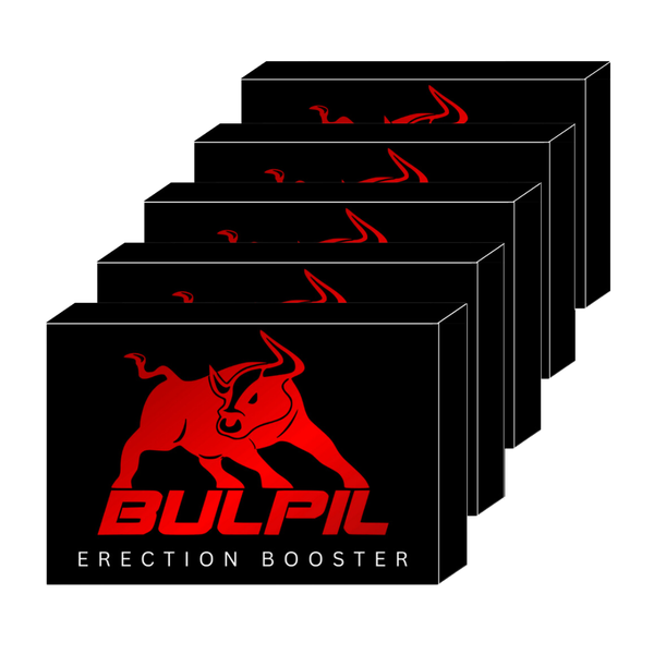 BulPil Erection Booster 20s / 5 x BulPil Pack of 4s Capsules