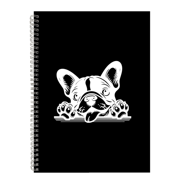 French Bulldog Dogs Gift Idea Writing Book Notepad Notebook A4 503