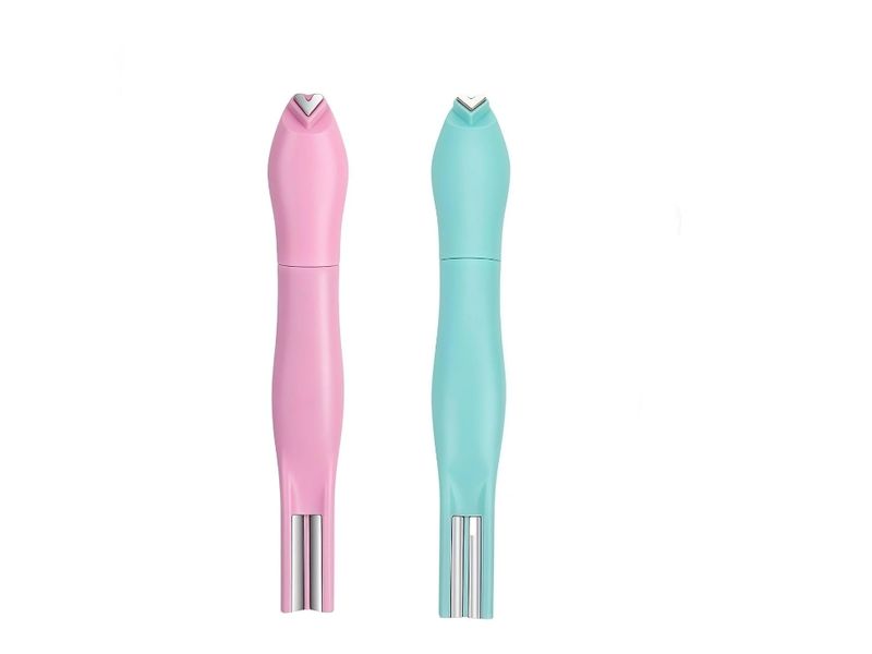 3-in-1 Heart Shape Round Line Shape Nail Art Magnet Pen - Heart &amp; Round