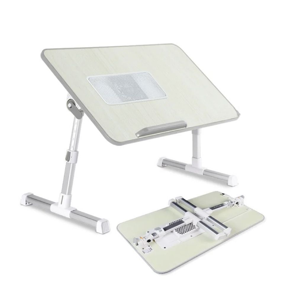 Laptop Stand for Bed, Portable Laptop Table with Foldable Legs Shop