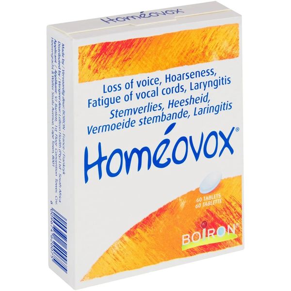 Homeovox tablets 60s