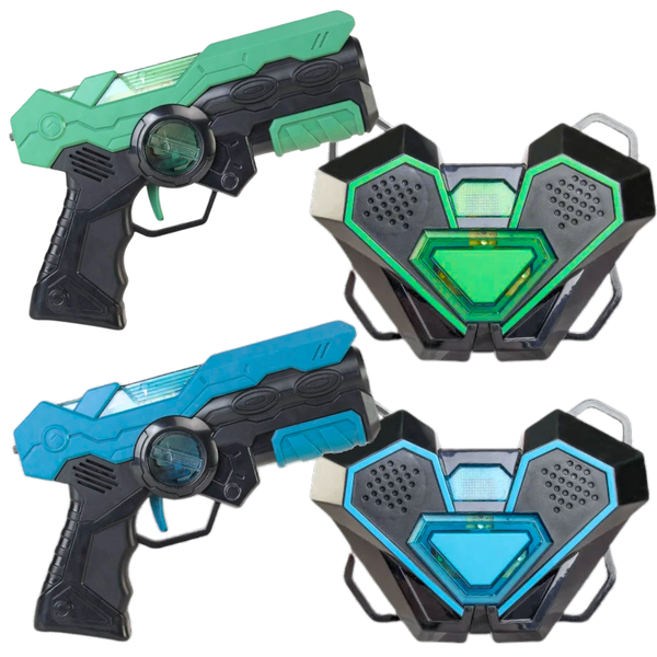Epic Galaxy Laser Tag Combo Set - Team Shooting Toy Action Toys for Boys