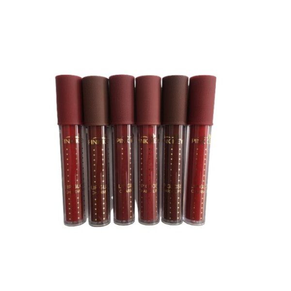 Lip Gloss Matte Finish 6 Pieces Set
