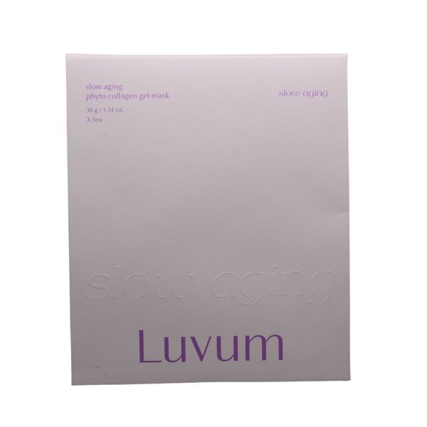 Luvum - Slow aging Phyto collagen gel mask [Pack of 5]