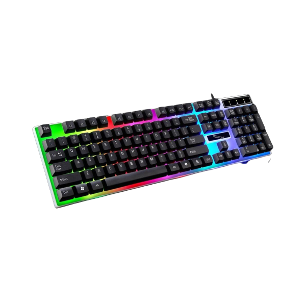 Rainbow Backlit Gaming Keyboard QK708