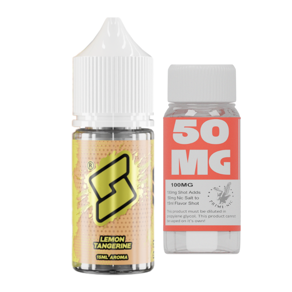 Bard x Vapour Mountain Lemon Tangerine 50mg 30ml Longfill Kit