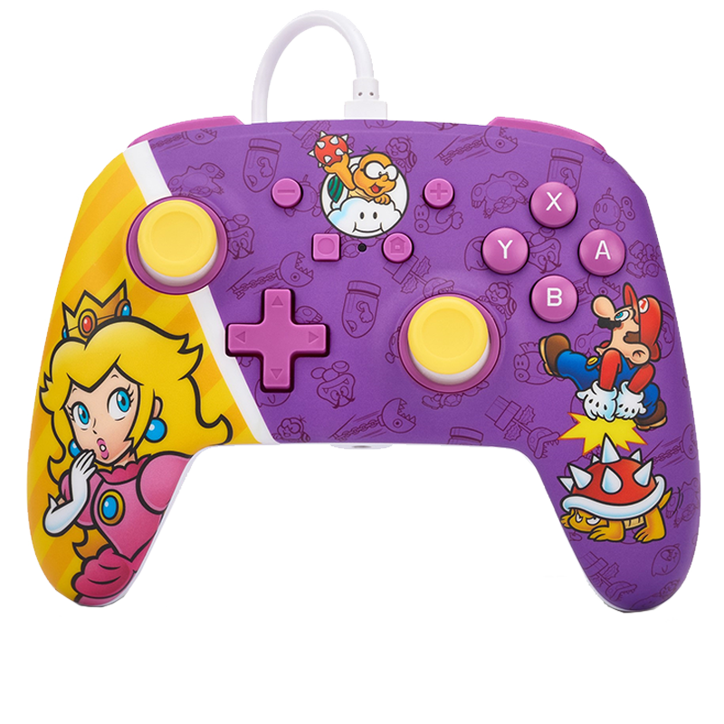 Powera Enhanced Wired Controller Nintendo Switch Princess Peach Battle Shop Today Get It 3647