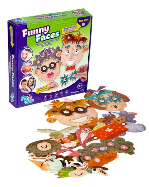 Pic N Mix Funny Faces Game