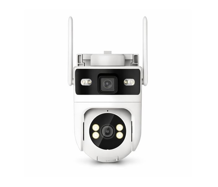 CCTV Camera 4MP WiFi Dual-lens PT Network Camera -(Full-color day &amp; night)