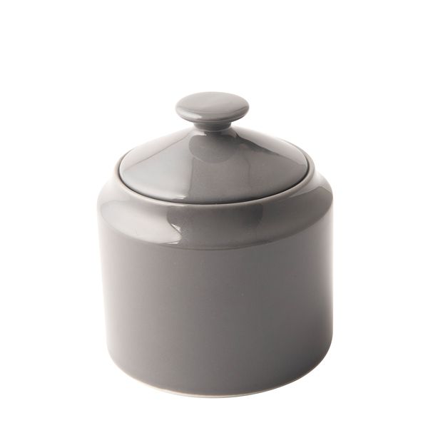 OMADA Maxim Dark Grey Sugar Pot in gift box