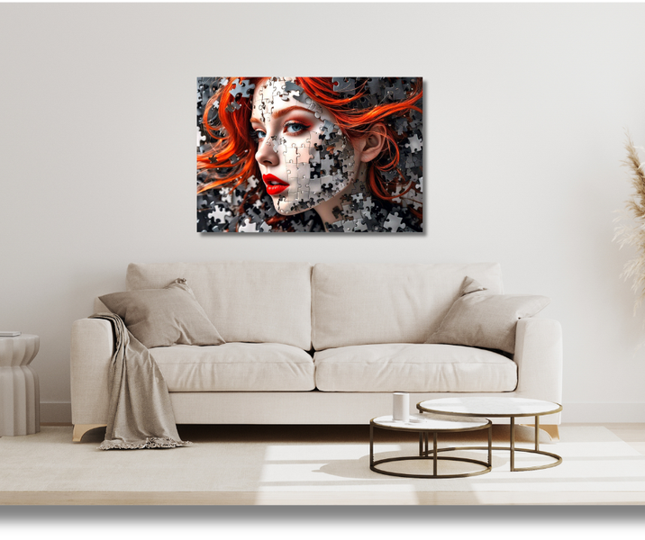 Canvas Wall Art Home Decor - Puzzle Pieces