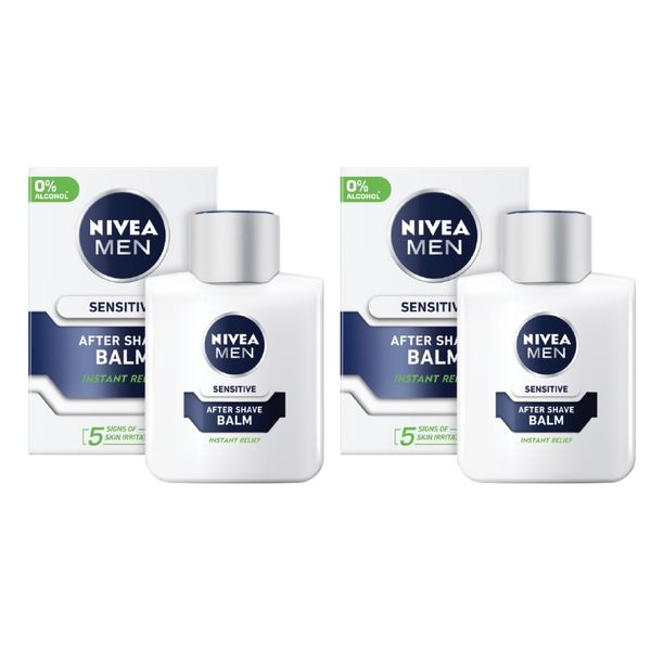 Nivea Men Sensitive After Shave Balm - (2x 100ml)