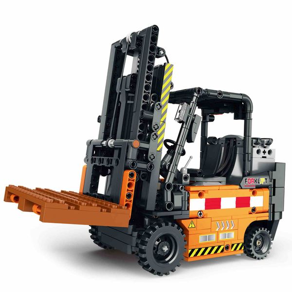 Reobrix R/C Forklift Building Blocks (722 Pieces) - 25cm Long