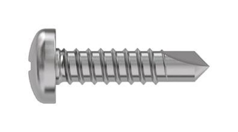 TR Fastenings (4.8 X 25 PPA2DX S50 DIN7504) Pan Head Screw