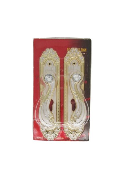 Bright Sign Mortice Door Locks - Gold