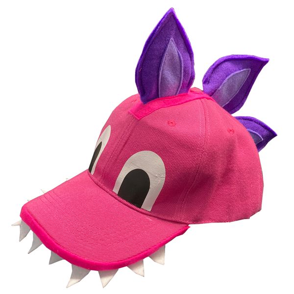 Pink Dinosaur Cap