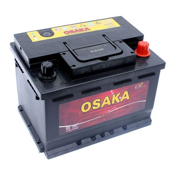 Osaka 639 Car Battery - 12V - 60Ah - Normal Terminal