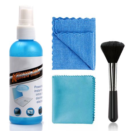 SWEG Elecronics Screen Cleaning Kit 1025 - Cleaner Spray & Microfiber Cloth Image