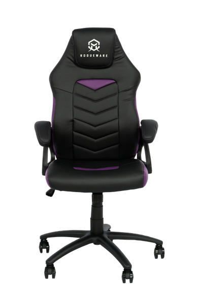Rogueware GC100 Mainstream Gaming Chair - Black/Purple - Up To 125KG