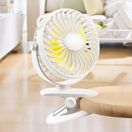 Clamp on desk deals fan