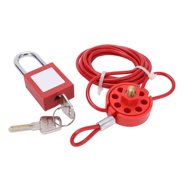 4-Digit Combination Cable Lock for Heavy Duty Use