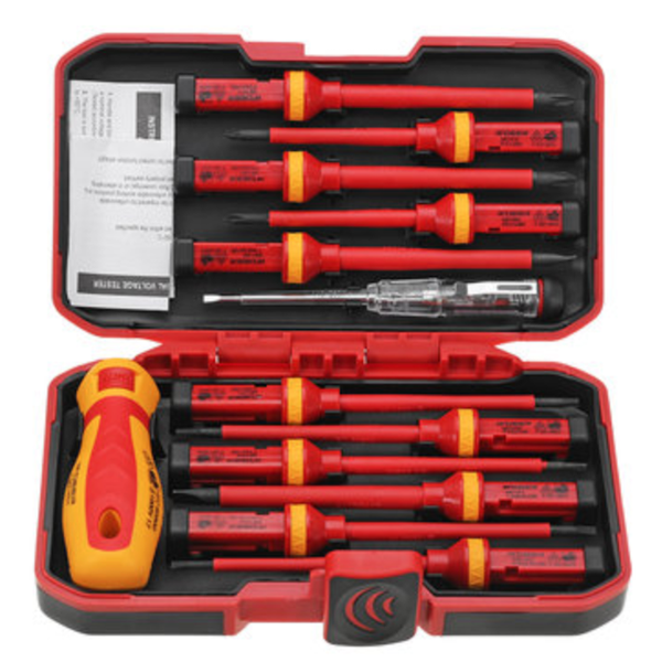 MCE Electric 13 Piece Screwdriver Set
