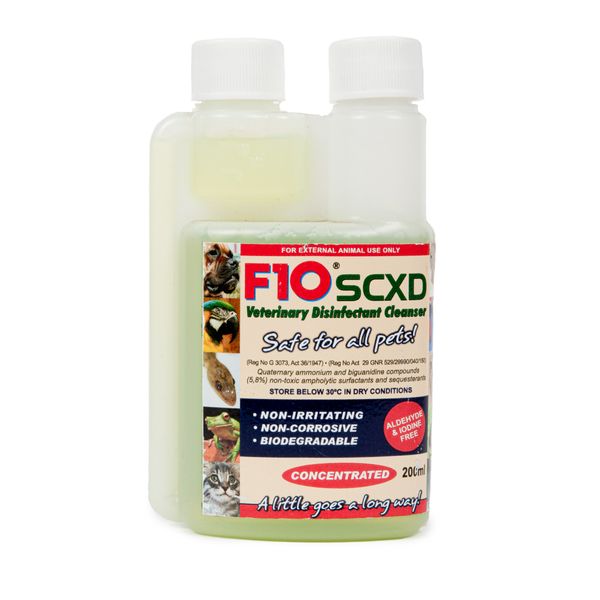 F10 SCXD Concentrated Veterinary Disinfectant Cleaner - 200ml