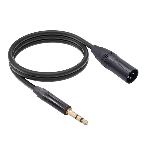 6.35mm to XLR Male Cable TRS to XLR Cable for Speaker,Micphone