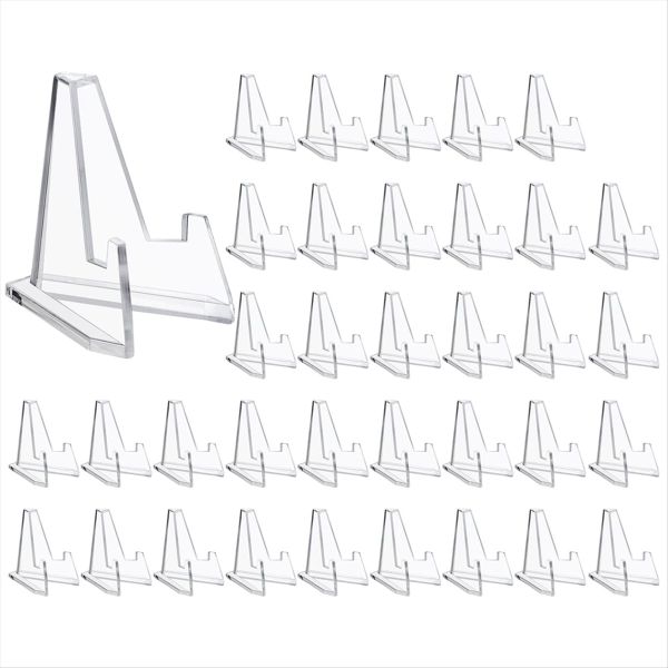 Mini Acrylic Easel Display Stand 36 Packs